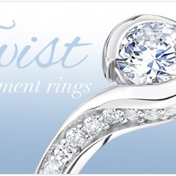 Twist engagement rings - 10 winning designs