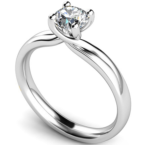 Twist Engagement Rings 10 Top Diamond Twist Rings