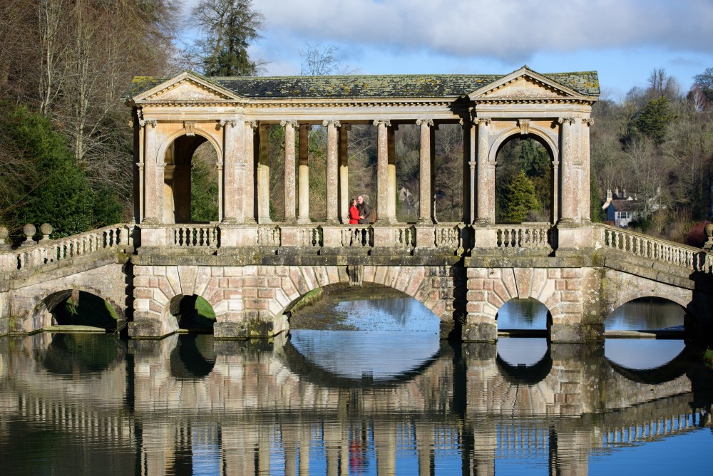 James and Bex on the Palladian Bridge