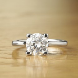 The Average Price Of An Engagement Ring Cost And What To Spend Sancy Solitaire Diamond Ring