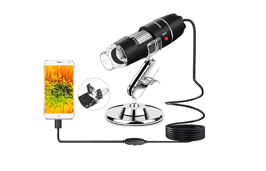 Digital microscope viewer that might work well to view an inscription