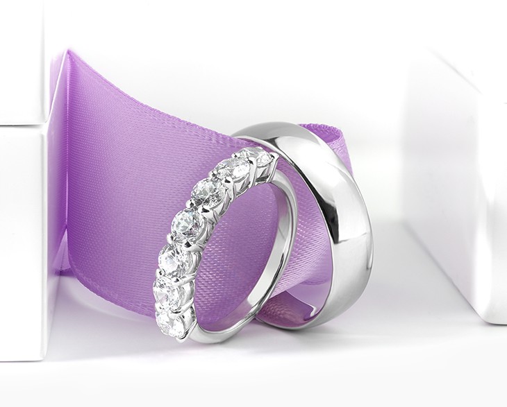 Platinum wedding rings