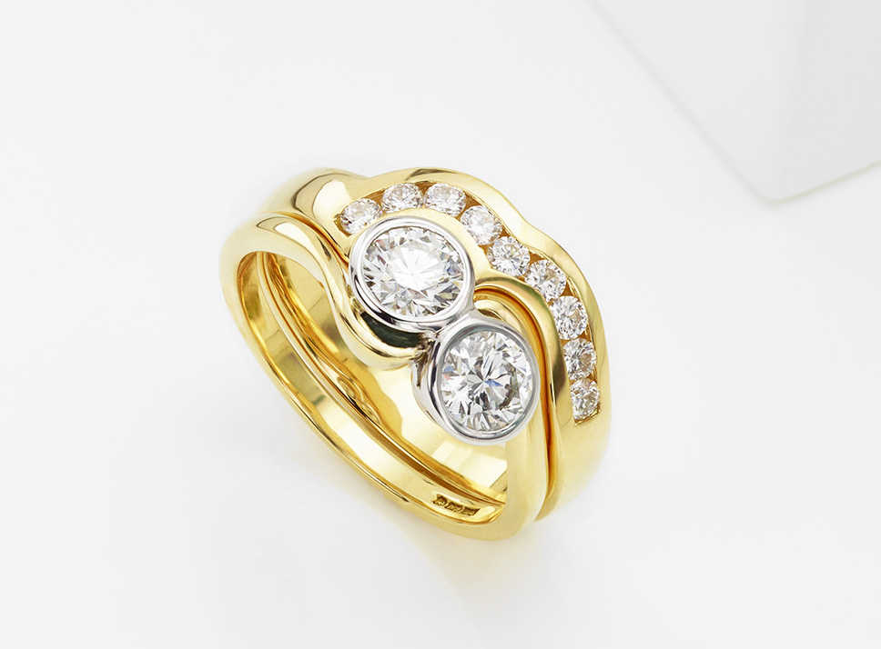 Shaped-wedding-ring-with-channel-setting | Serendipity Diamonds Blog