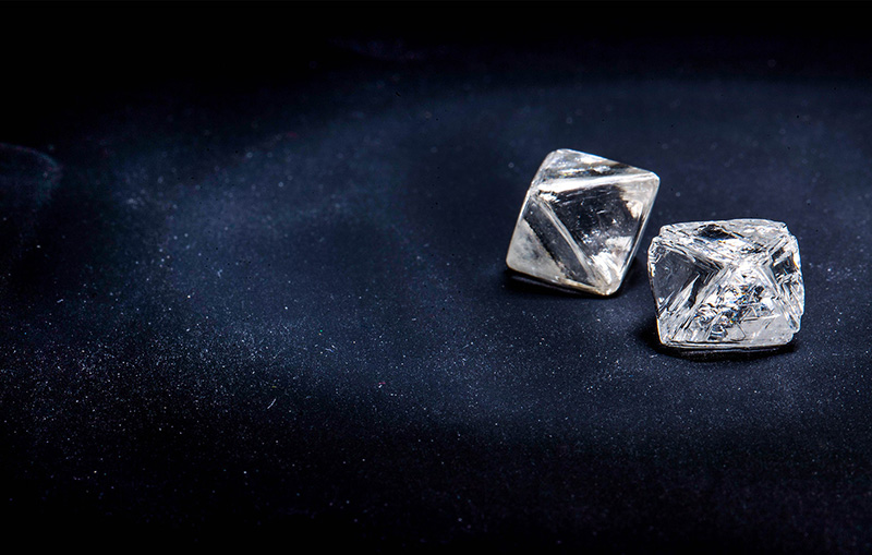 Ethical rough diamonds