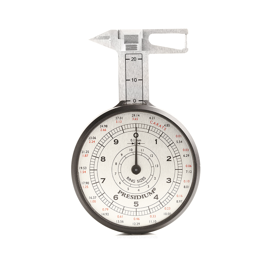 Diamond measurement Presidium gauge