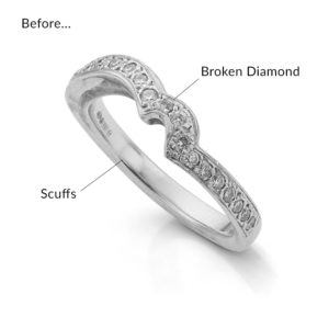 Fixing a Broken Wedding Ring - Wedding Ring Repair &amp; Restoration