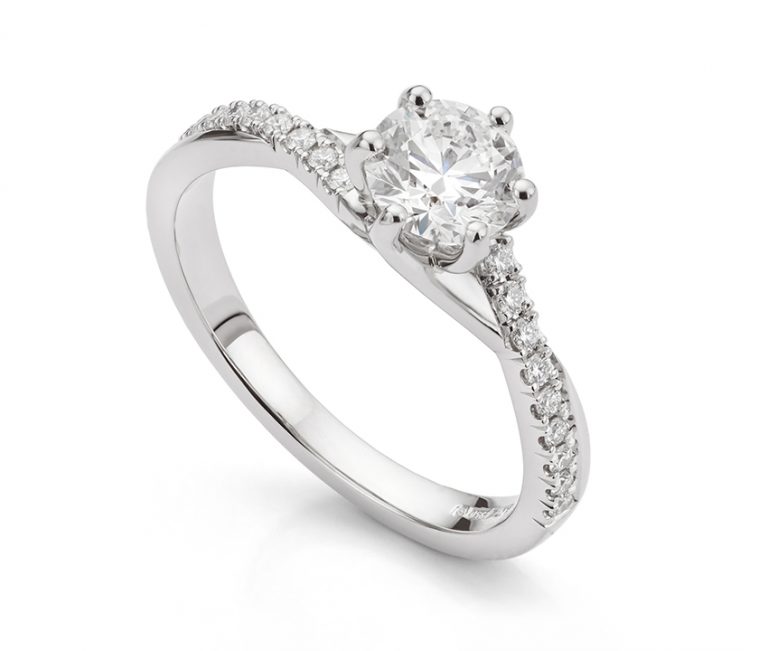 Twist Engagement Rings 10 Top Diamond Twist Rings