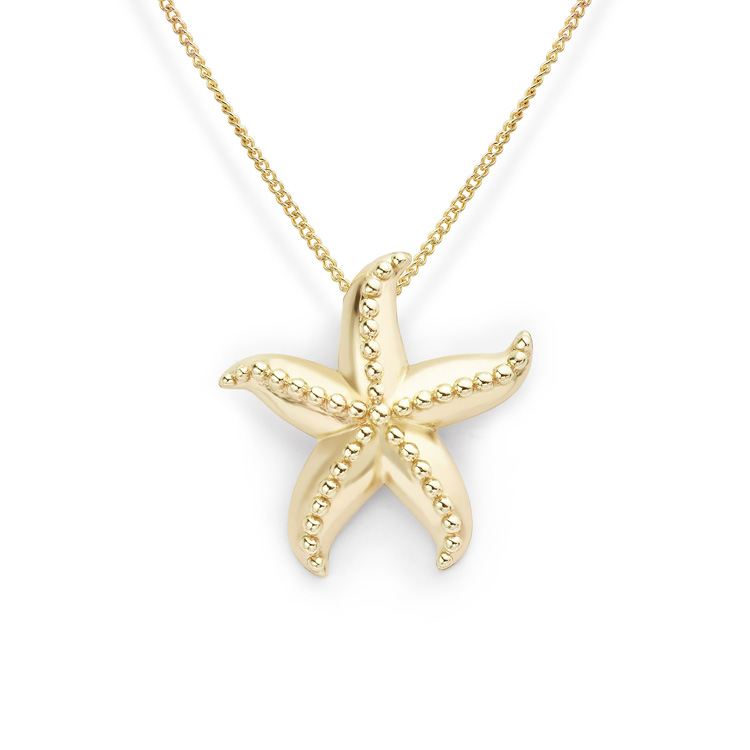 Gold starfish