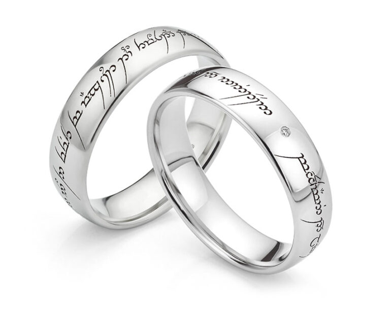 10 Unique Matching Wedding Bands His Hers for Bride and Groom