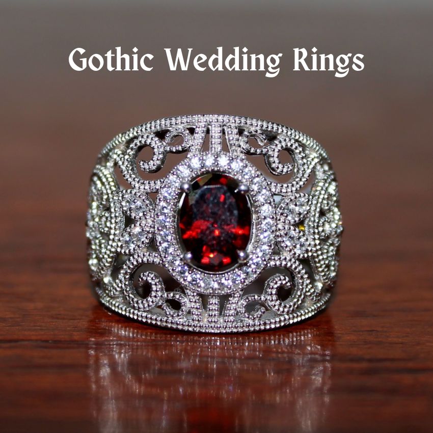 Gothic Wedding Rings: A Dark and Romantic Expression of Love