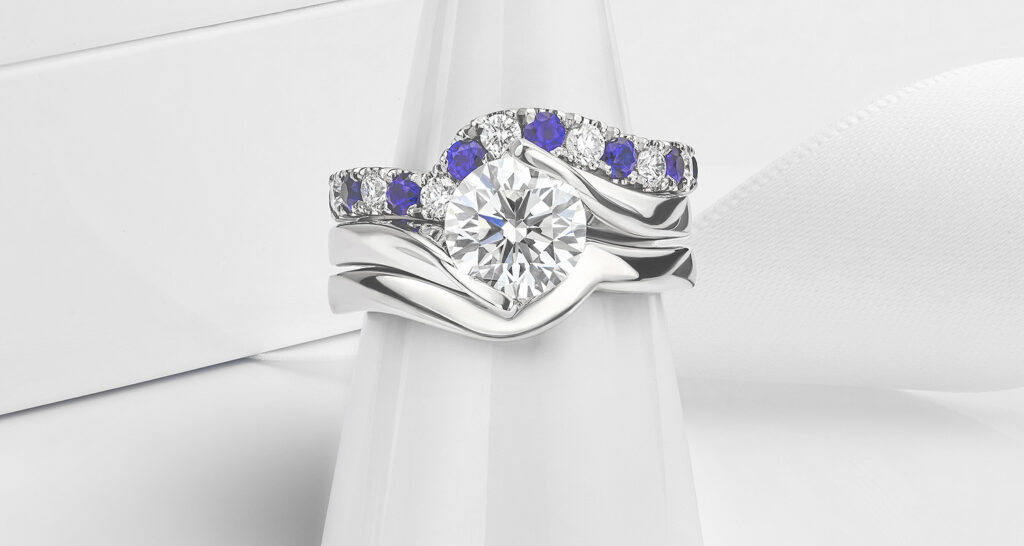 Sapphire vs. Diamond Engagement Rings | Davidson Jewels