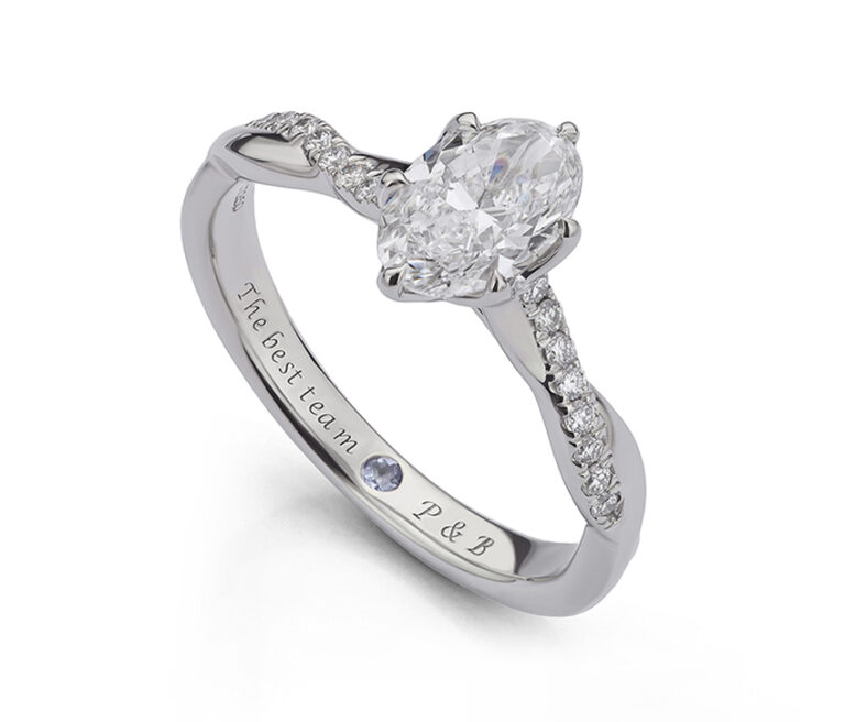 Secret Diamond Rings - Hidden Diamond Engagement Rings