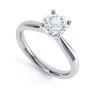 Perfect Four Claw Round Solitaire Engagement Ring Perfect Four Claw Round Solitaire Engagement Ring