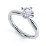 Compass Set Four Claw Round Solitaire Diamond Ring Compass Set Four Claw Round Solitaire Diamond Ring