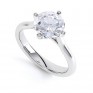 R1D022 Low Compass Set 4 Claw Round Solitaire Engagement Ring Naomi in Platinum R1D022 Low Compass Set 4 Claw Round Solitaire Engagement Ring Naomi in Platinum