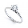 4 Claw Wedfit Compass Set Solitaire Ring 4 Claw Wedfit Compass Set Solitaire Ring
