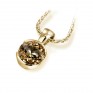 Chocolate Diamond Bezel Pendant Chocolate Diamond Bezel Pendant