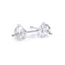 3 Claw Round Brilliant Cut Diamond Stud Earrings 3 Claw Round Brilliant Cut Diamond Stud Earrings