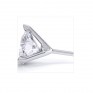 3 Claw Round Brilliant Cut Diamond Stud Earrings Side View 3 Claw Round Brilliant Cut Diamond Stud Earrings Side View