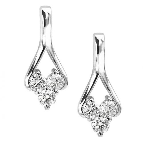 Diamond Drop Earrings