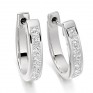 1 Carat Princess cut Diamond Hoop Earrings 1 Carat Princess cut Diamond Hoop Earrings