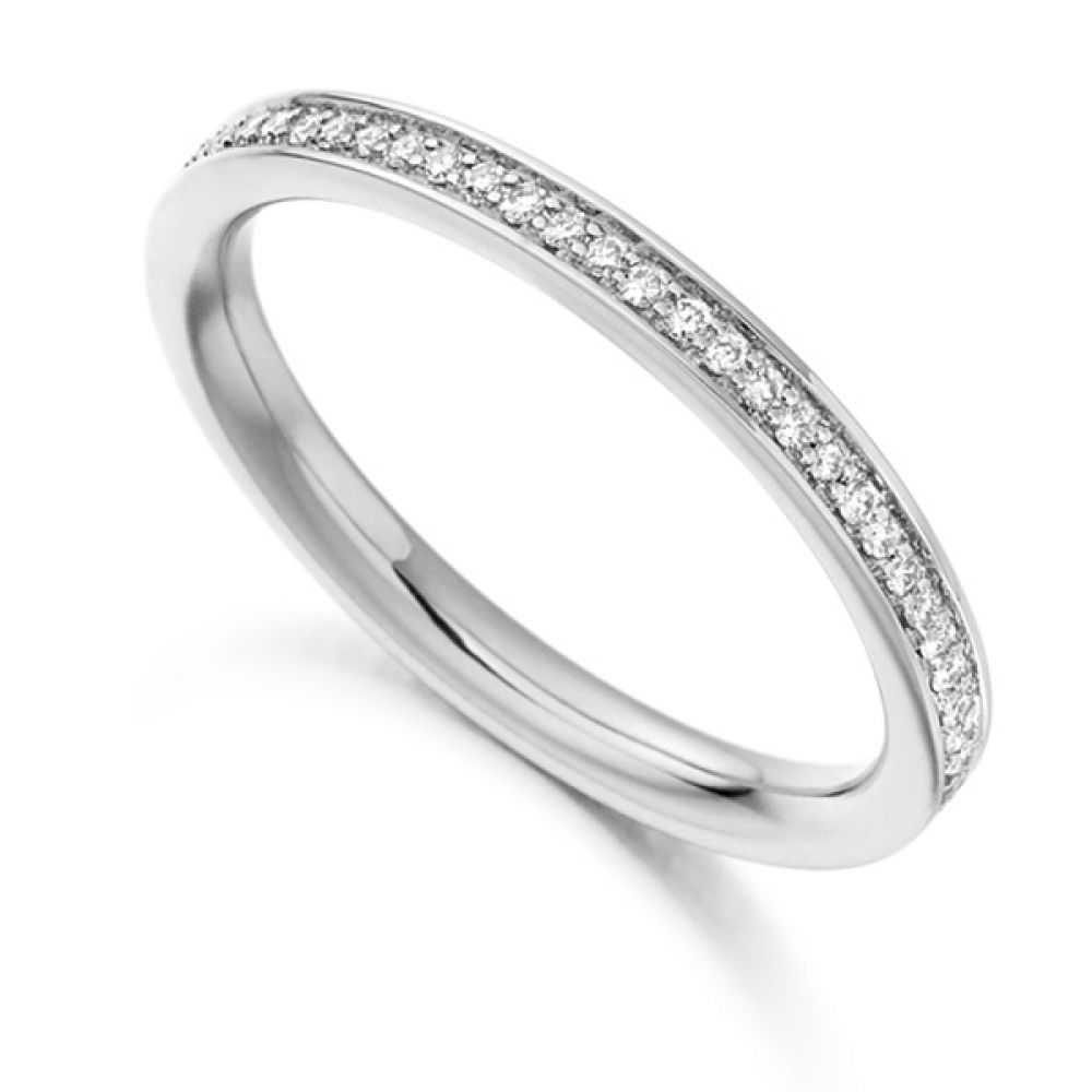 0.30cts Grain Set Diamond Full Eternity Ring