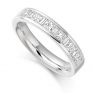 1 Carat Baguette & Princess Half Diamond Eternity Ring 1 Carat Baguette & Princess Half Diamond Eternity Ring