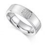 0.08ct Unisex 5.85mm Wide Diamond Set Ring 0.08ct Unisex 5.85mm Wide Diamond Set Ring