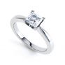 May, princess cut diamond solitaire - Perspective May, princess cut diamond solitaire - Perspective