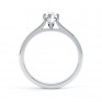0.20cts Palladium Marquise Diamond Solitaire Ring Side View 0.20cts Palladium Marquise Diamond Solitaire Ring Side View