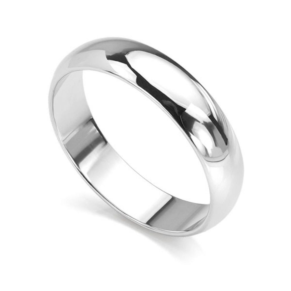 Heavy D Shaped Wedding Ring