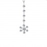 0.25cts Snowflake Diamond Drop Pendant 0.25cts Snowflake Diamond Drop Pendant