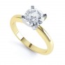 4 Claw Round Diamond Solitaire Engagement Ring yellow gold 4 Claw Round Diamond Solitaire Engagement Ring yellow gold