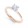 Rhona R1D049 Perspective view in Rose gold Rhona R1D049 Perspective view in Rose gold