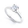Modern Classic 4 Claw Oval Solitaire Engagement Ring Modern Classic 4 Claw Oval Solitaire Engagement Ring