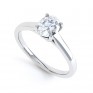 Modern Classic 4 Claw Oval Solitaire Engagement Ring Modern Classic 4 Claw Oval Solitaire Engagement Ring