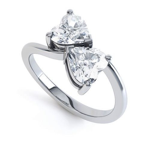 2 Stone Engagement Rings