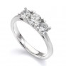 3 Stone Wedding Ring Friendly Trilogy Ring 3 Stone Wedding Ring Friendly Trilogy Ring