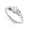 5 Stone Diamond Twist Ring 5 Stone Diamond Twist Ring