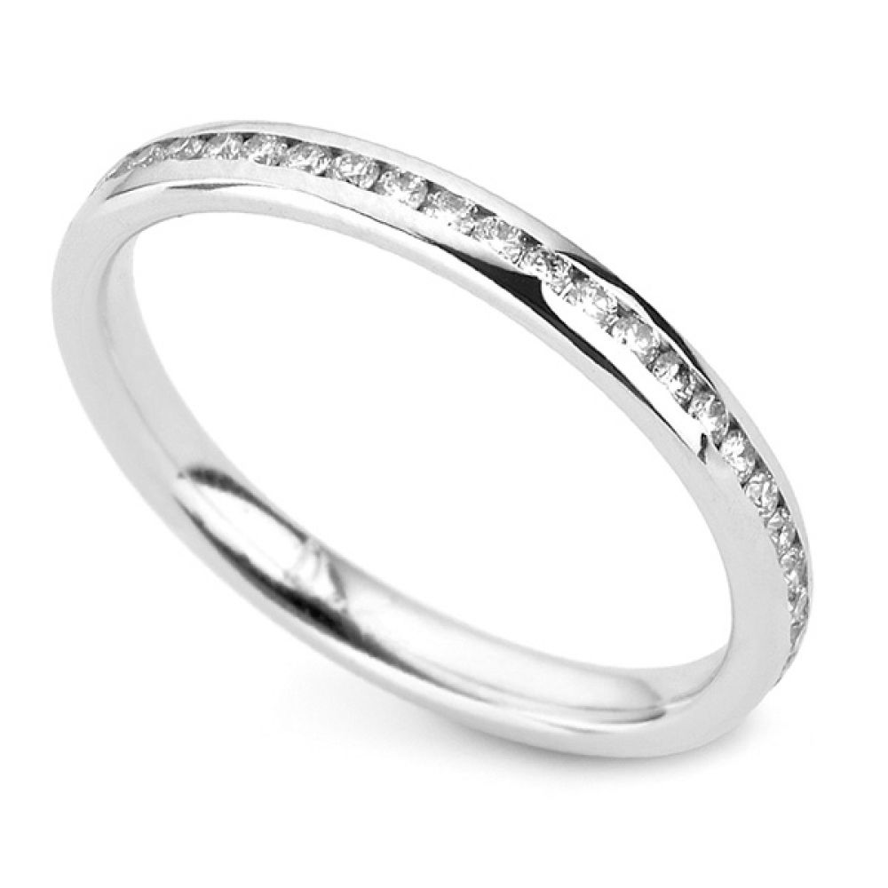 0.50ct Full Channel Set Diamond Wedding Ring