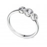 Gradated Bezel Three Stone Engagement Ring Gradated Bezel Three Stone Engagement Ring