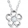 0.10cts Daisy Round Diamond Flower Pendant 0.10cts Daisy Round Diamond Flower Pendant