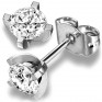0.20cts 4 Claw Diamond Stud Earrings 0.20cts 4 Claw Diamond Stud Earrings