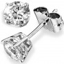 0.30cts 9ct White Gold Round Diamond Stud Earrings 0.30cts 9ct White Gold Round Diamond Stud Earrings