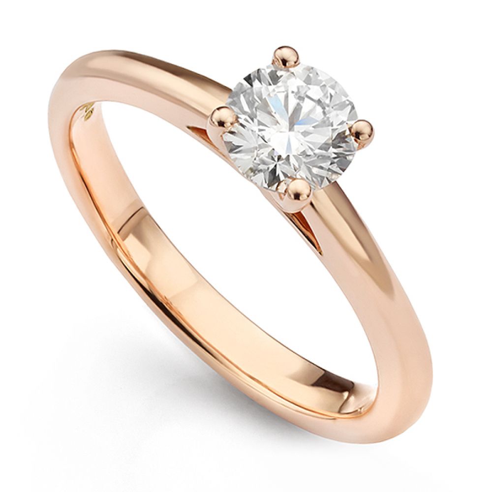 Nyla engagement ring in rose gold