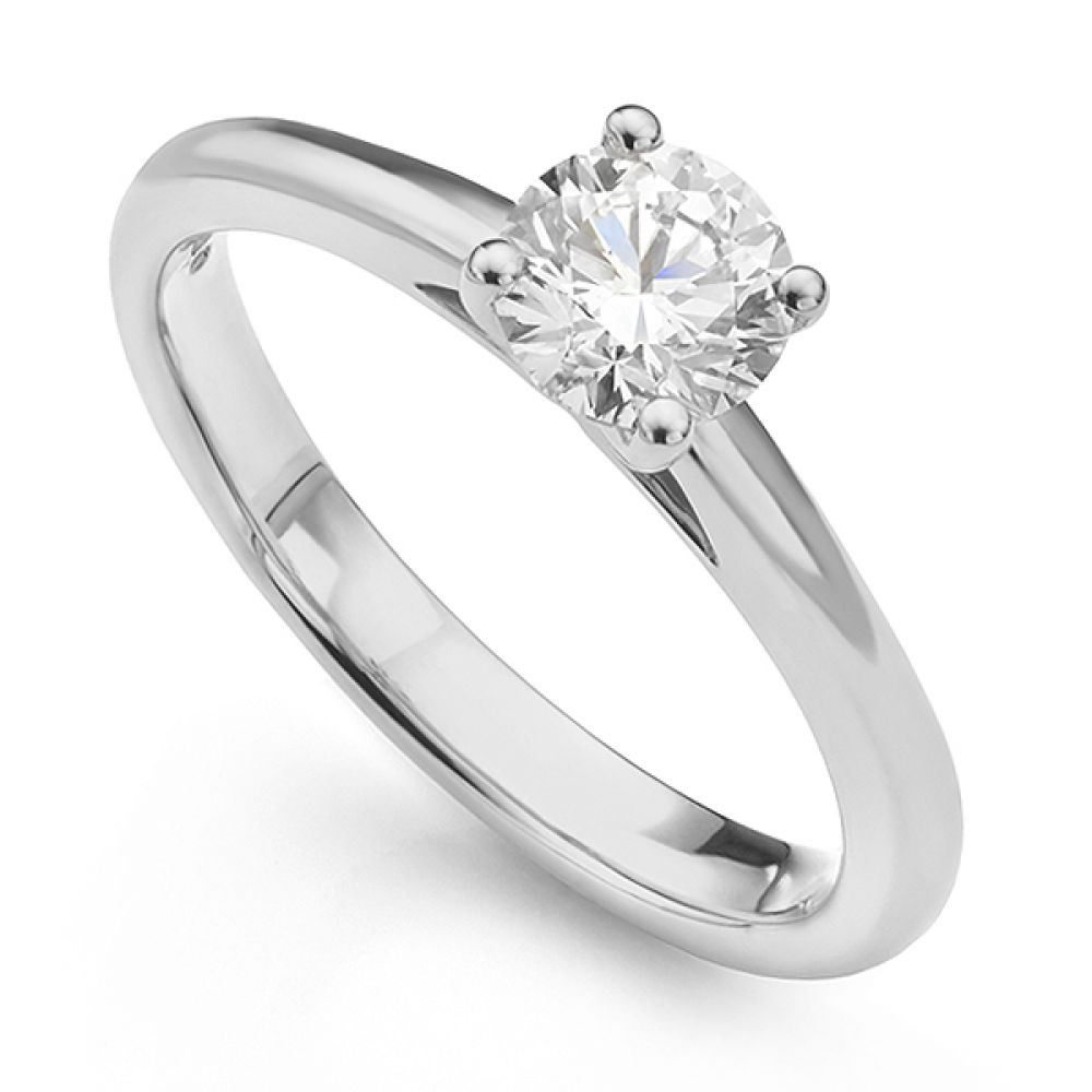 Nyla diamond ring in white gold