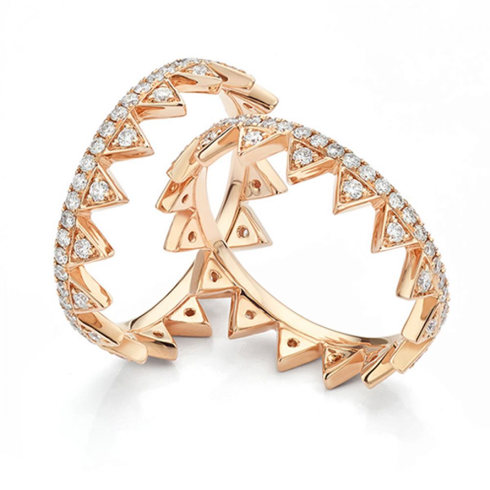 Alexandria Fusion Diamond Stacking Rings Set Alexandria Fusion Diamond Stacking Rings Set