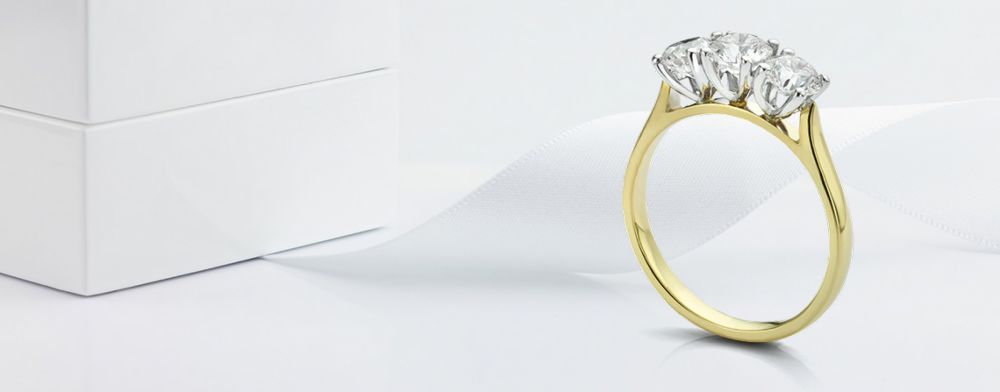 Bespoke Trilogy Rings - Custom Made 3 Stone Ring Designs