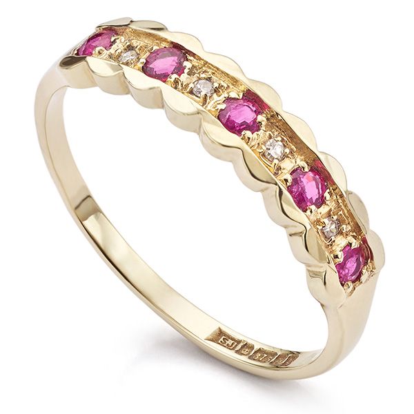pink dress ring