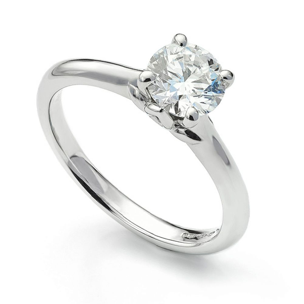 Serendipity Moissanite Solitaire Ring Serendipity Moissanite Solitaire Ring